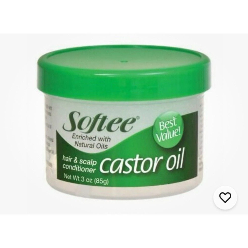Softee Castor Oil w/ Natural Oils Hair & Scalp Conditioner, 3oz.